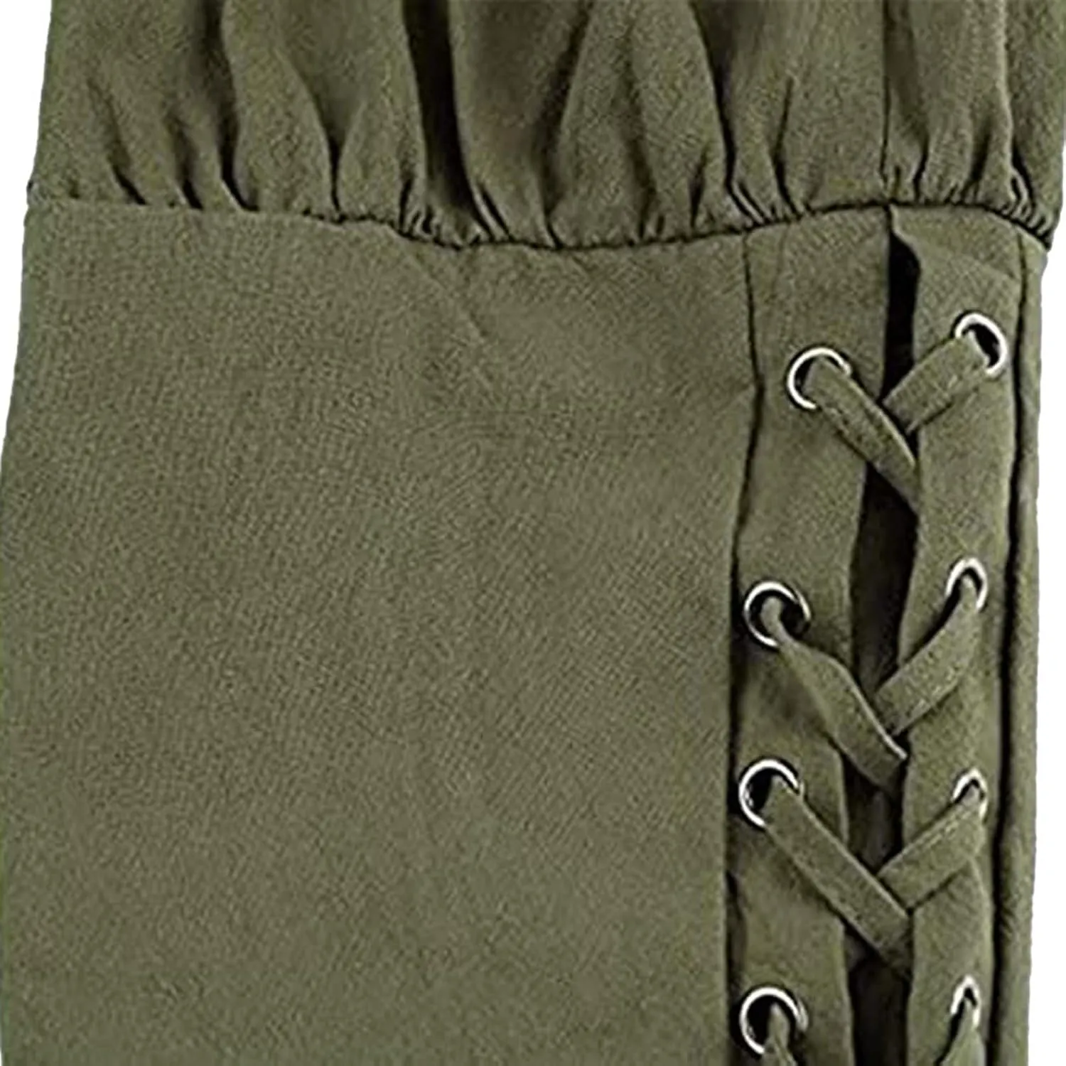 2023 Mens Halloween Pants Ankle Banded Renaissance Pants Medieval Pants Halloween Cosplay Costume Trousers with Drawstrings