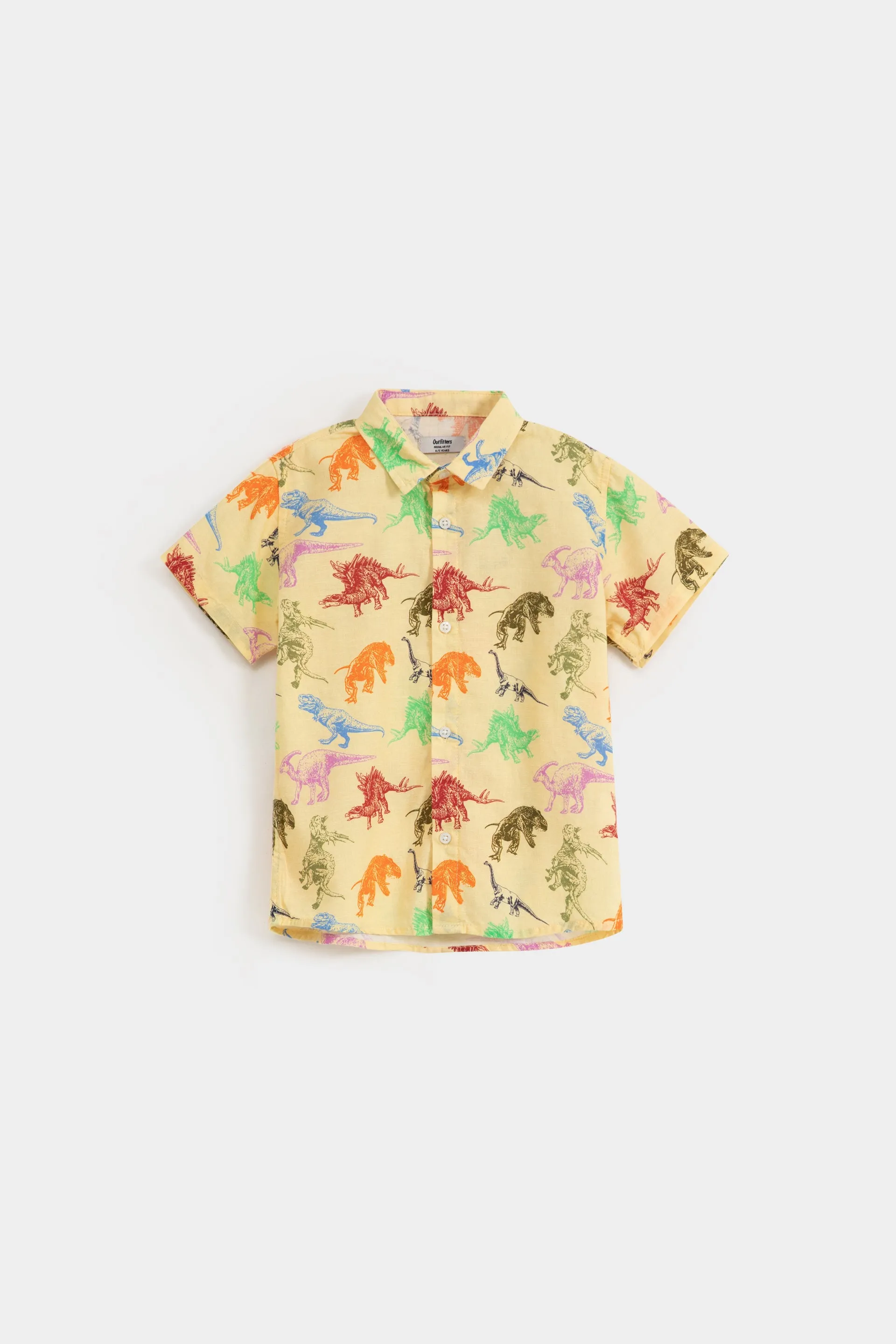 All-Over Dino Print Shirt