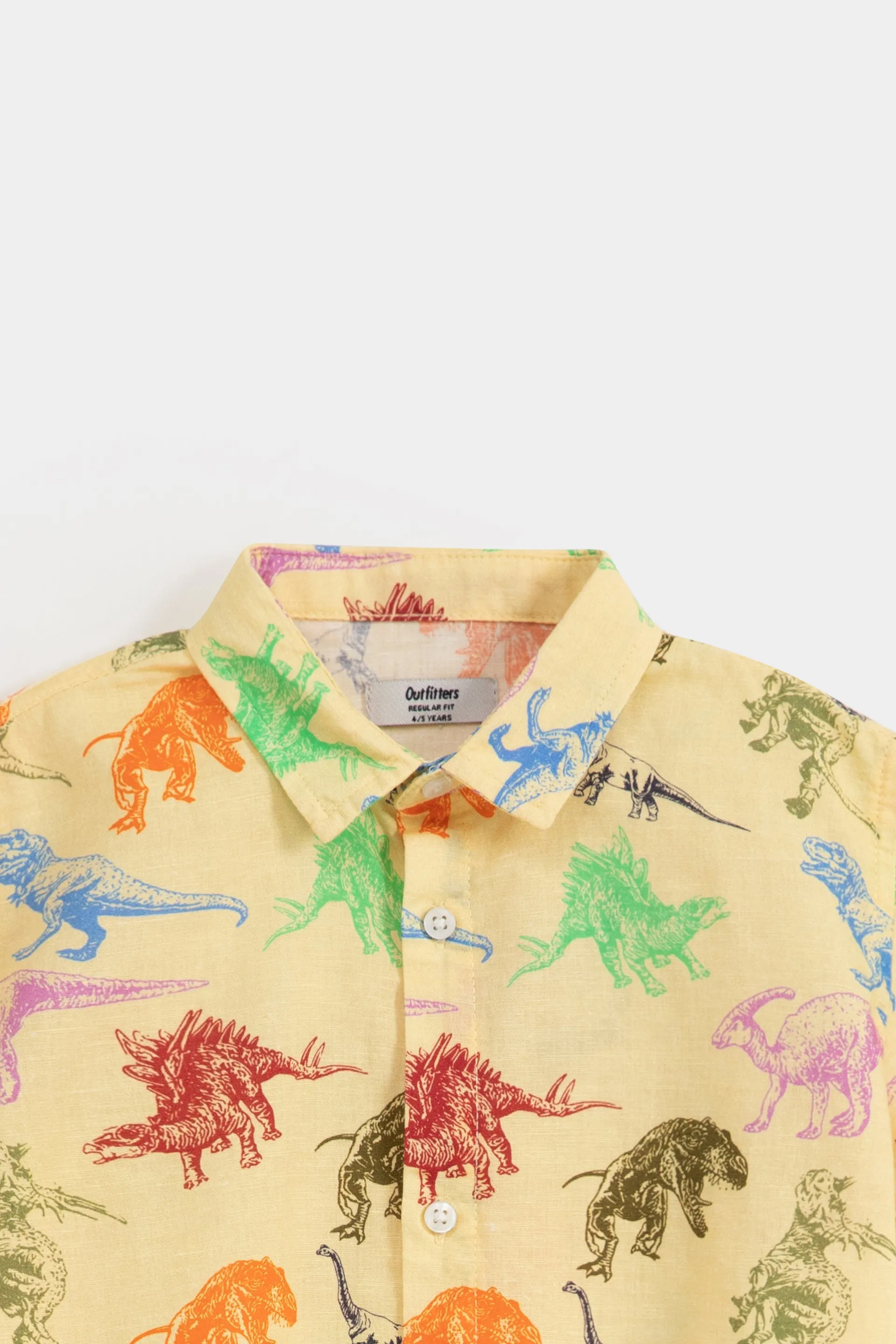 All-Over Dino Print Shirt