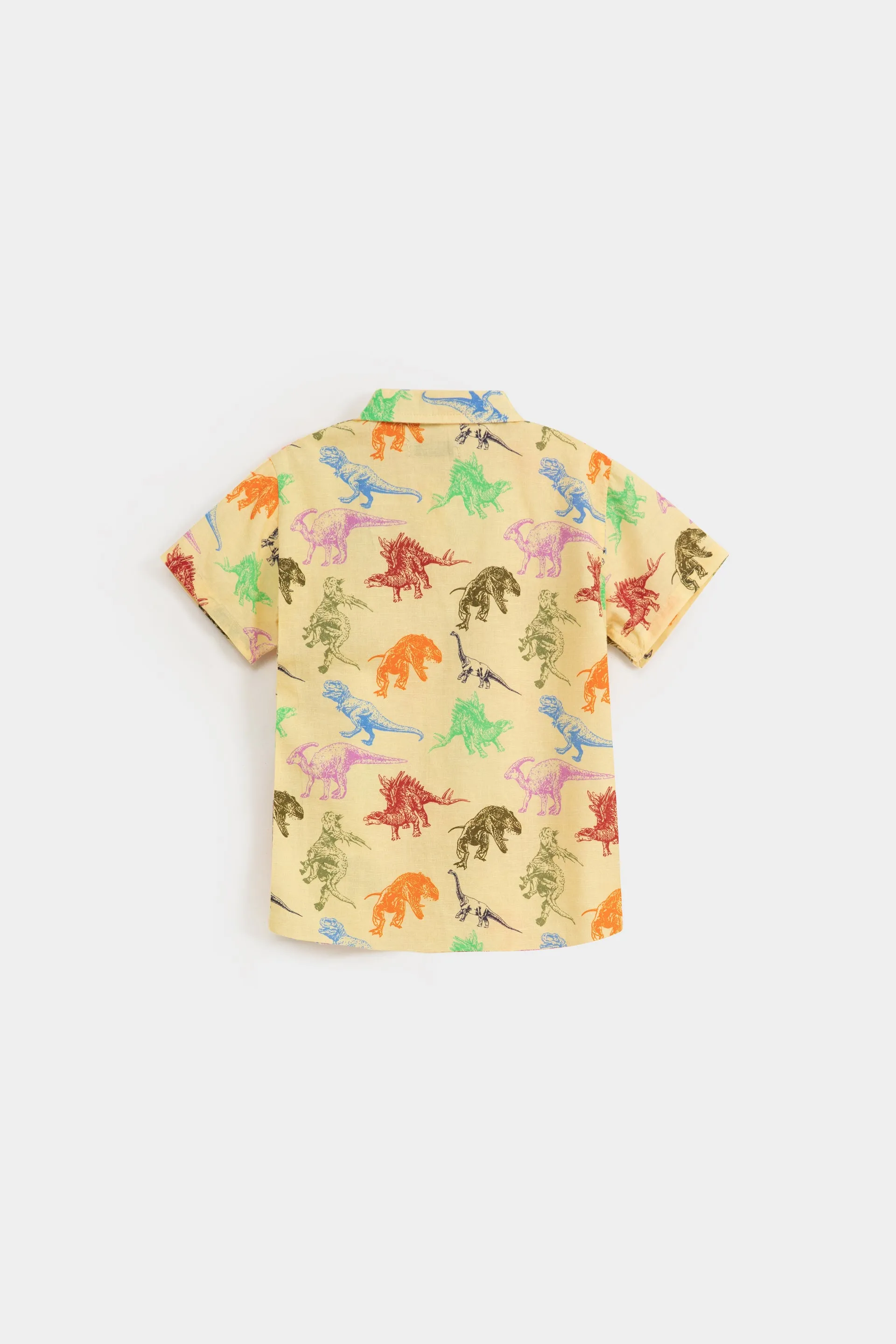All-Over Dino Print Shirt