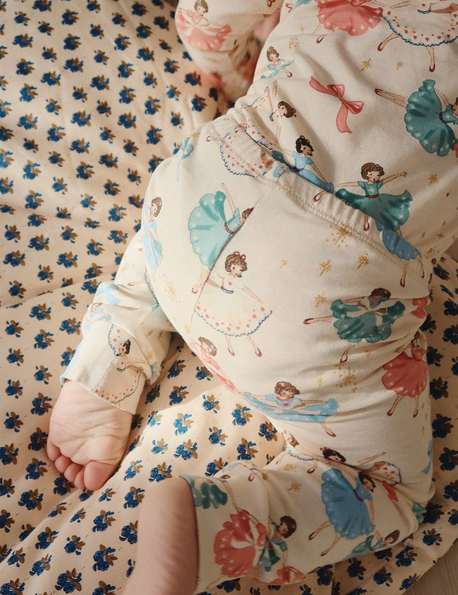 Basic Body/Pants Set in Bow Ballerina