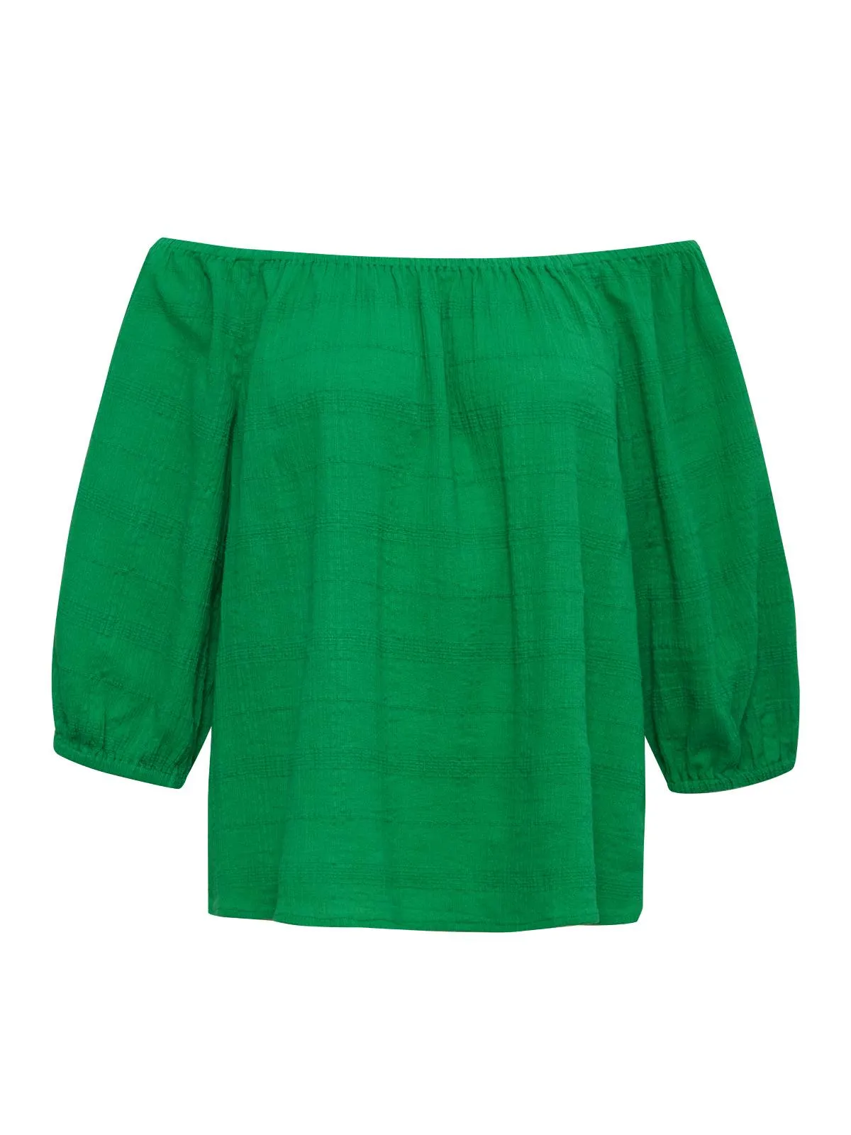 Beach To Bar Blouse Green Goddess