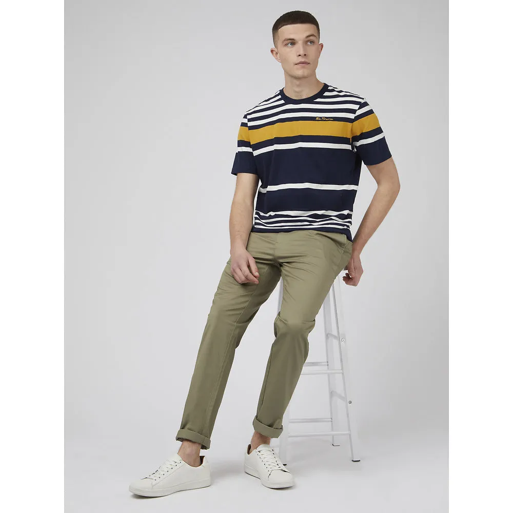 Ben Sherman Slim Stretch Chino - Litchen Green