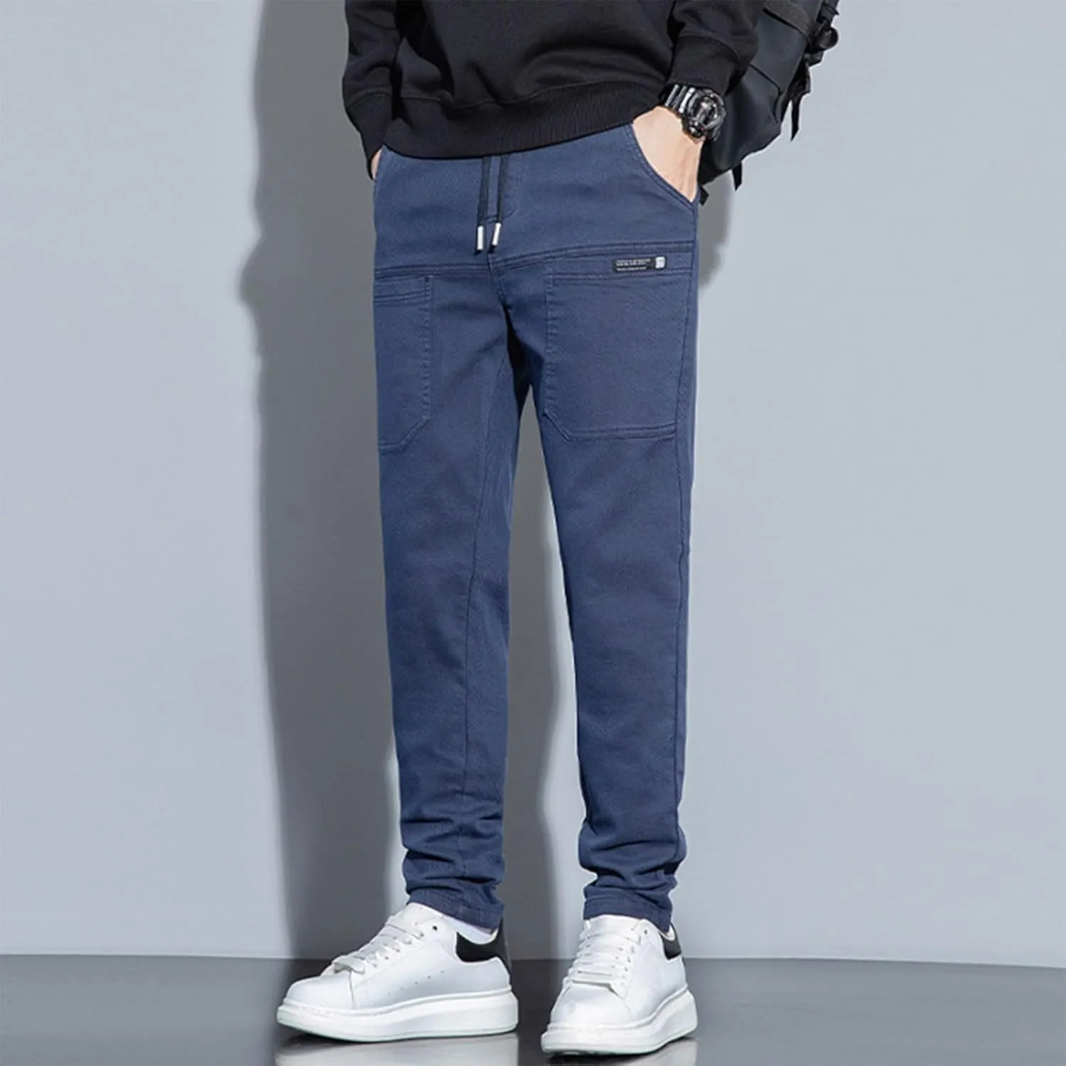 Cargo Pants for Men Stretch Slim Fit Multipants - High Stretch Multi-Pocket Durable Cargo Pants Palcomfy Chinos Pant
