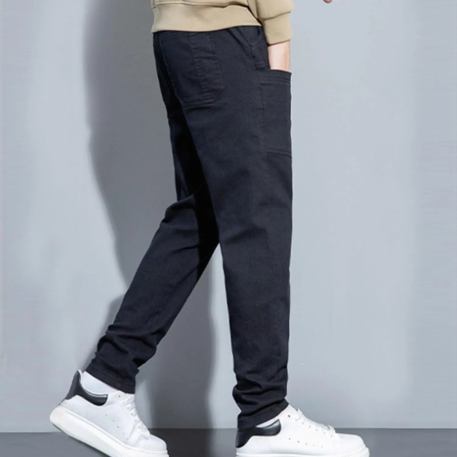 Cargo Pants for Men Stretch Slim Fit Multipants - High Stretch Multi-Pocket Durable Cargo Pants Palcomfy Chinos Pant