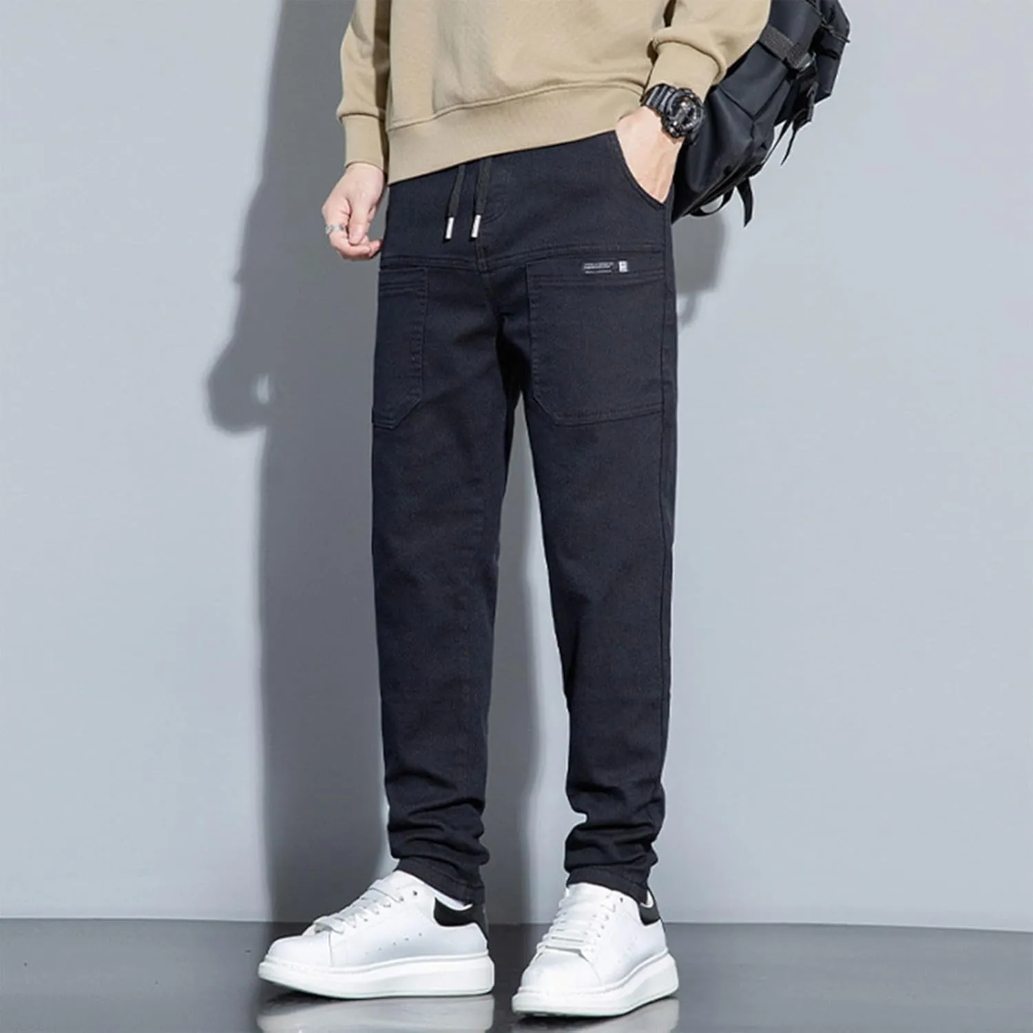 Cargo Pants for Men Stretch Slim Fit Multipants - High Stretch Multi-Pocket Durable Cargo Pants Palcomfy Chinos Pant