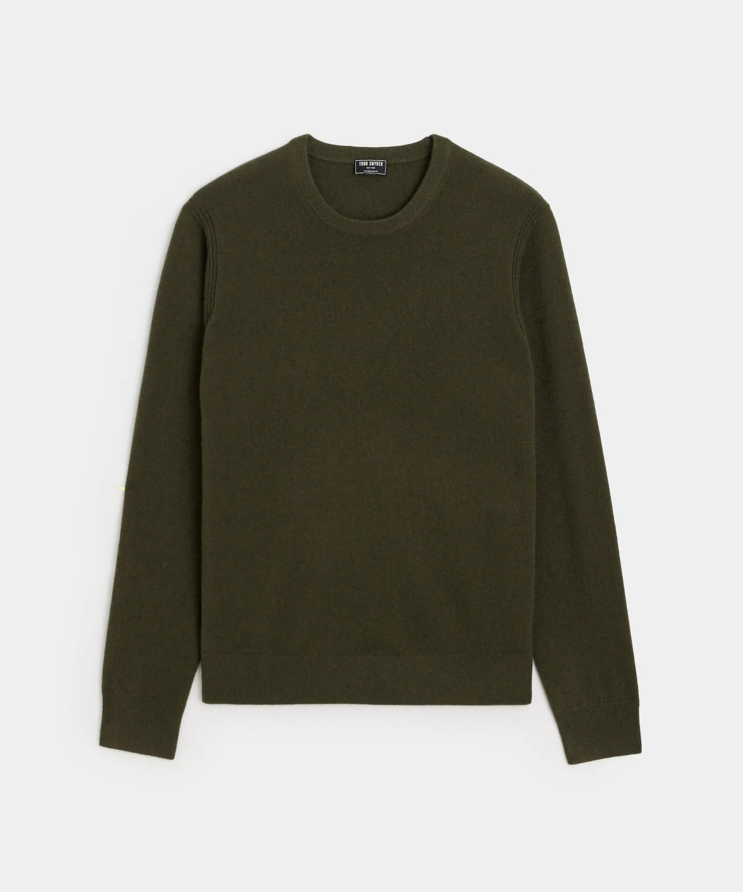 Cashmere Crewneck in Snyder Olive