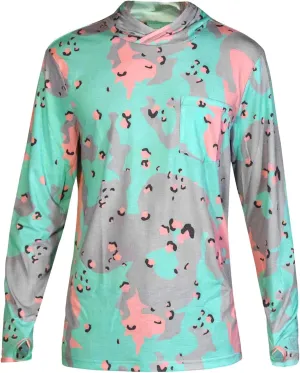Combat Iron Fishing Shirts for Men Long Sleeve  Lightweight, Breathable Performance Hoodie, Quick-Dry, UPF 40  Protection