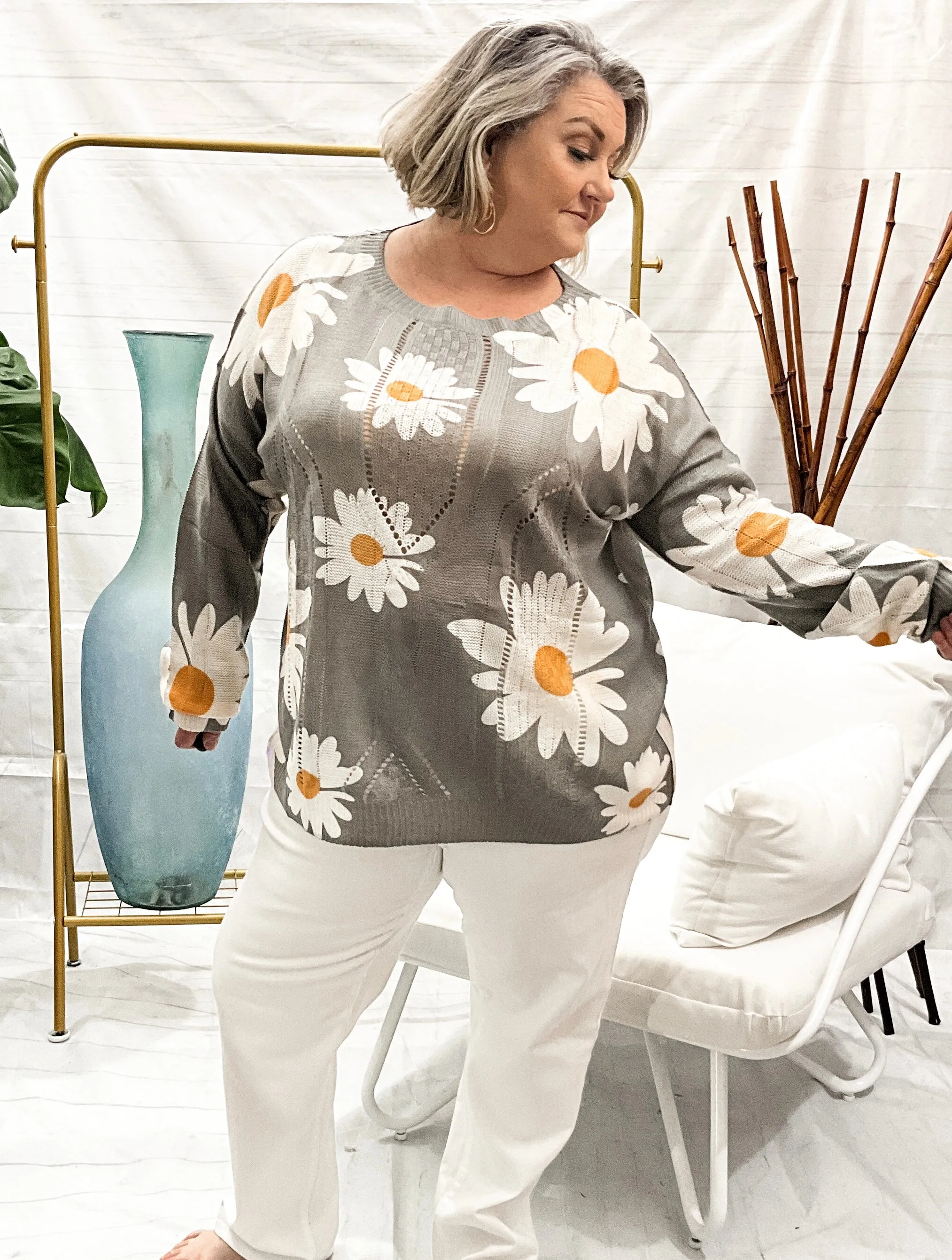 Daisy a Day Sweater