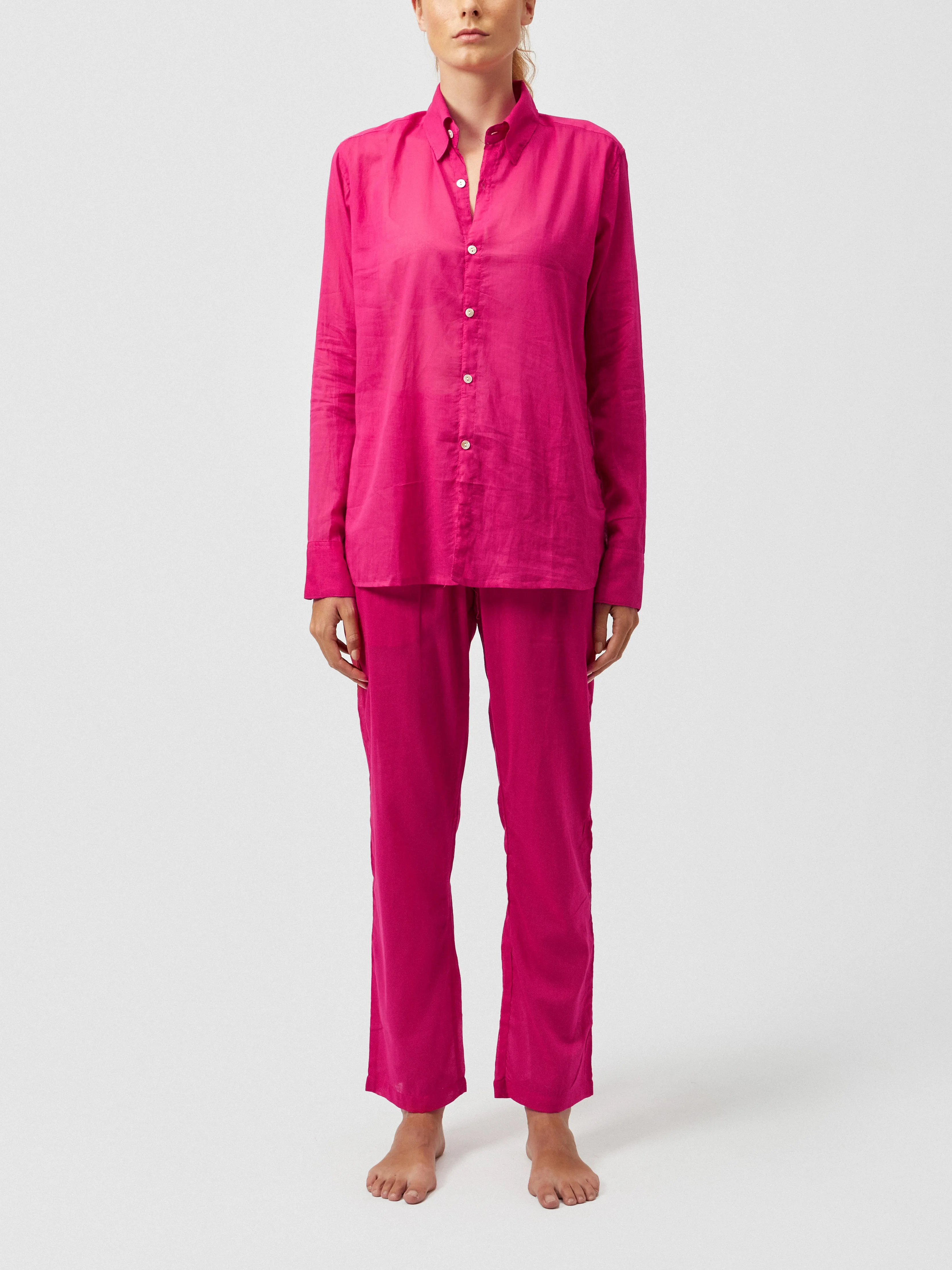 ESSENTIAL TROUSERS IN PINK