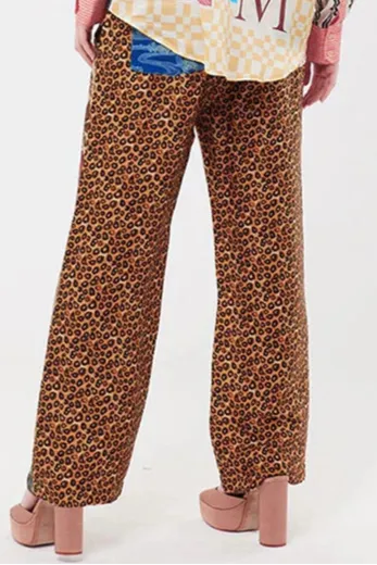 Good Vibes Leopard Bottoms
