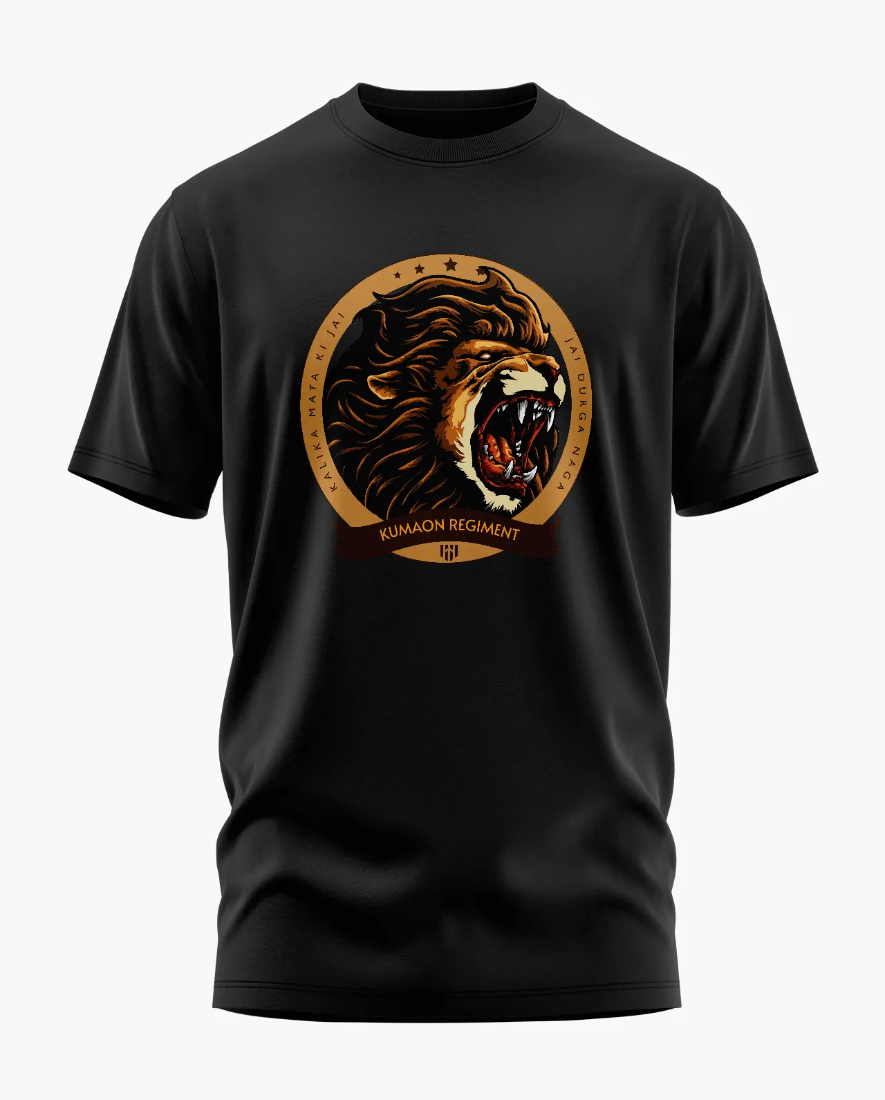 Kumaon Regiment Lion Signature LuxeSoft Cotton T-Shirt