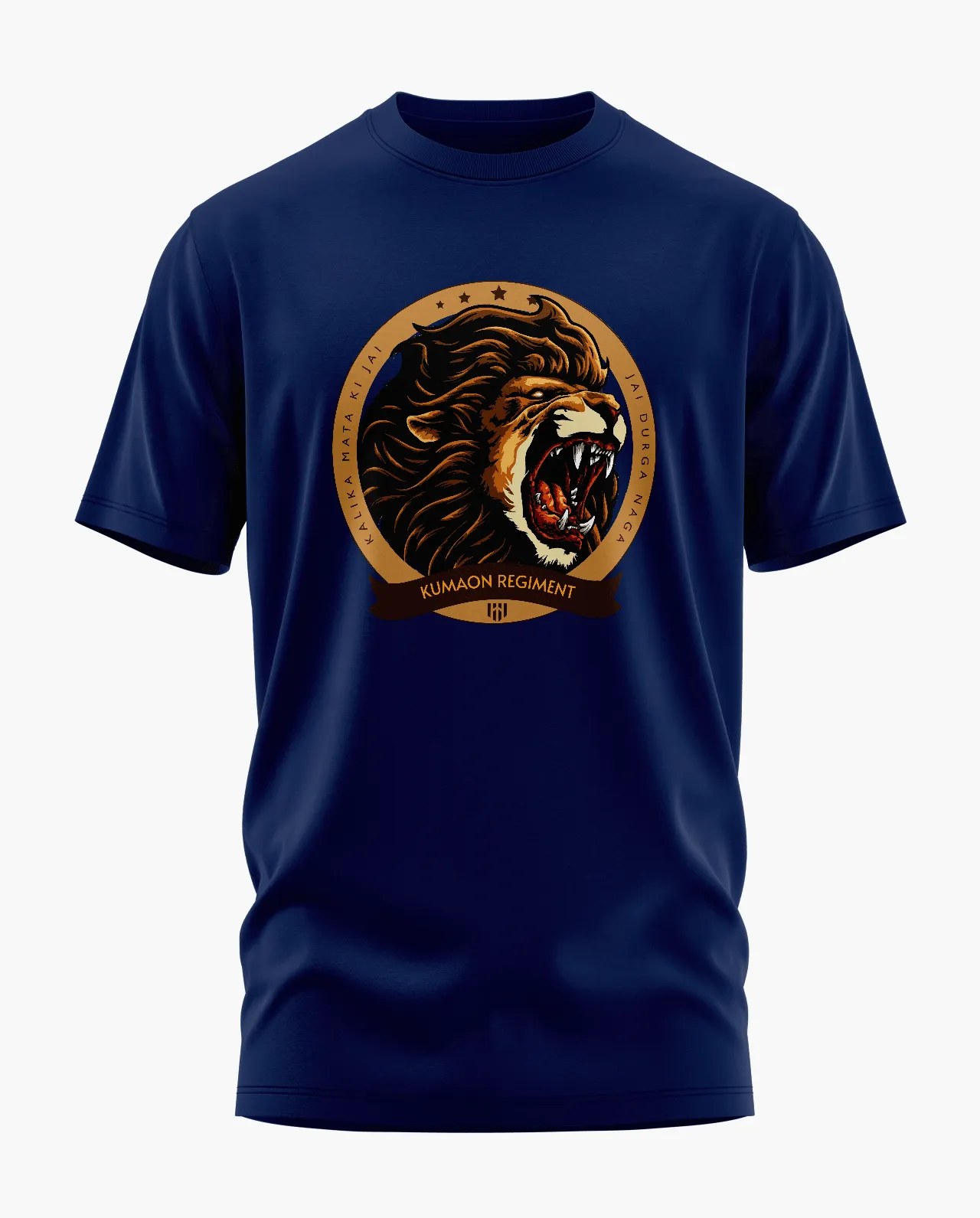 Kumaon Regiment Lion Signature LuxeSoft Cotton T-Shirt