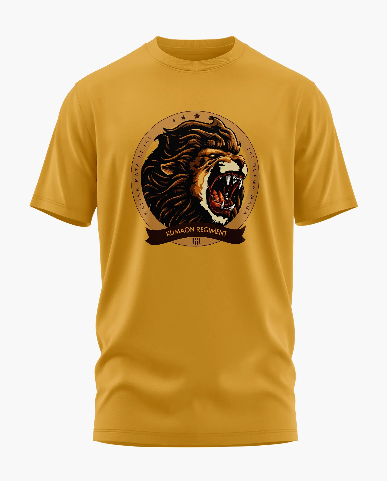 Kumaon Regiment Lion Signature LuxeSoft Cotton T-Shirt