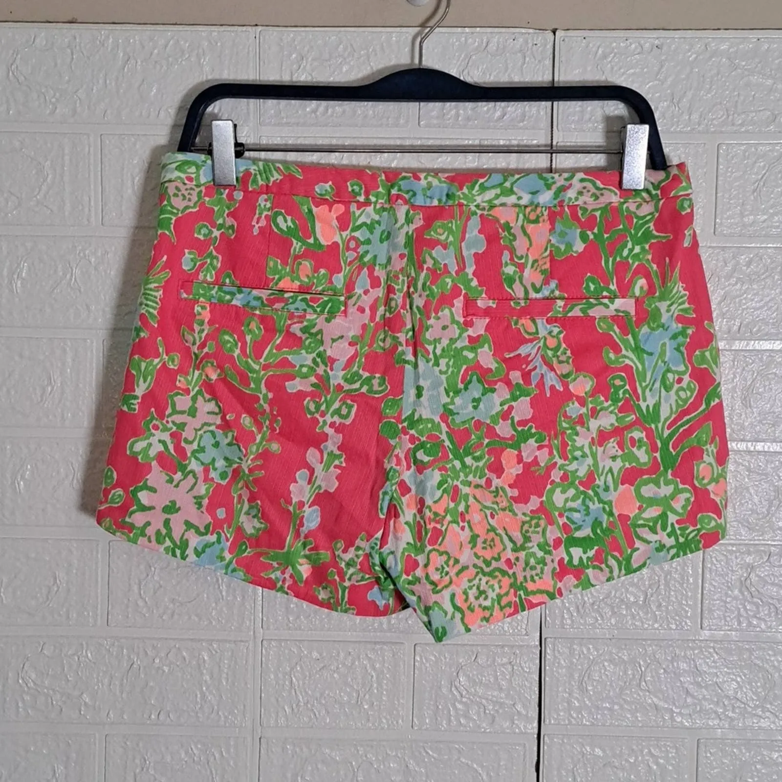 Lilly Pulitzer Adie Flamingo Pink Southern Charm Shorts