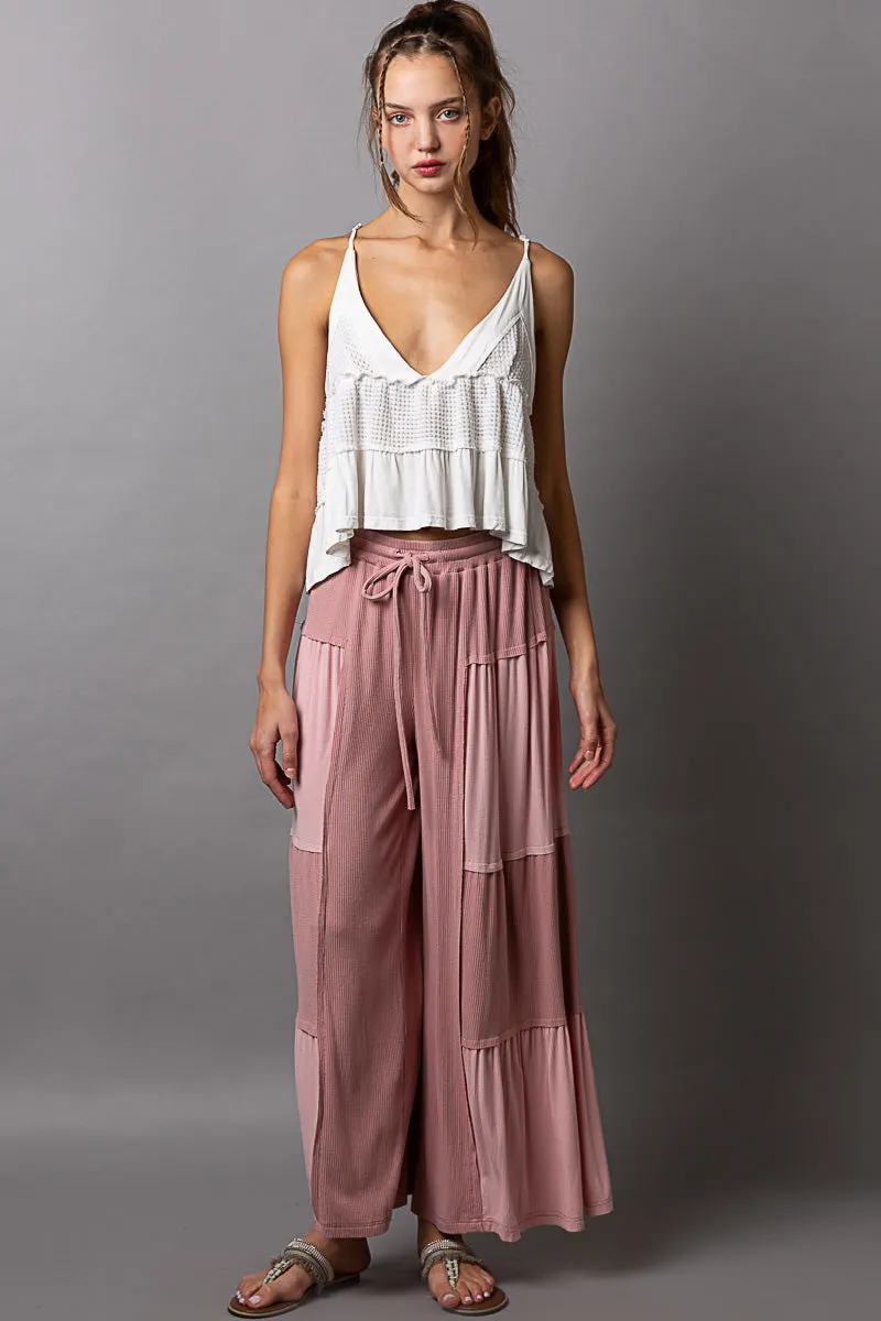 Loose Knit Wide Leg Pants (3 Options)