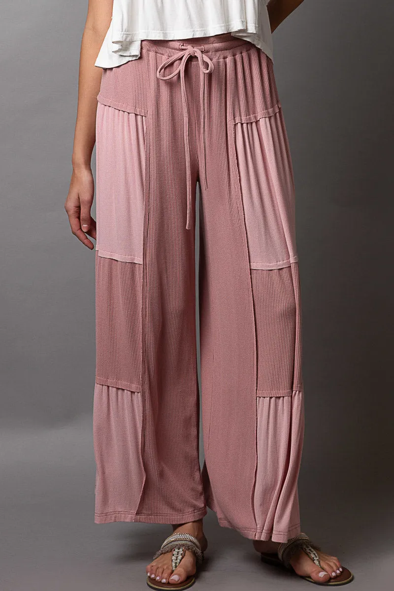 Loose Knit Wide Leg Pants (3 Options)