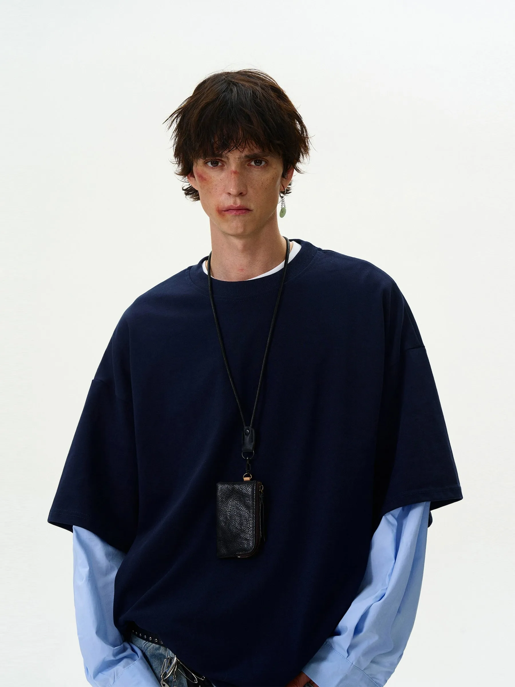Madwitch Fake Two Piece Loose Shirt