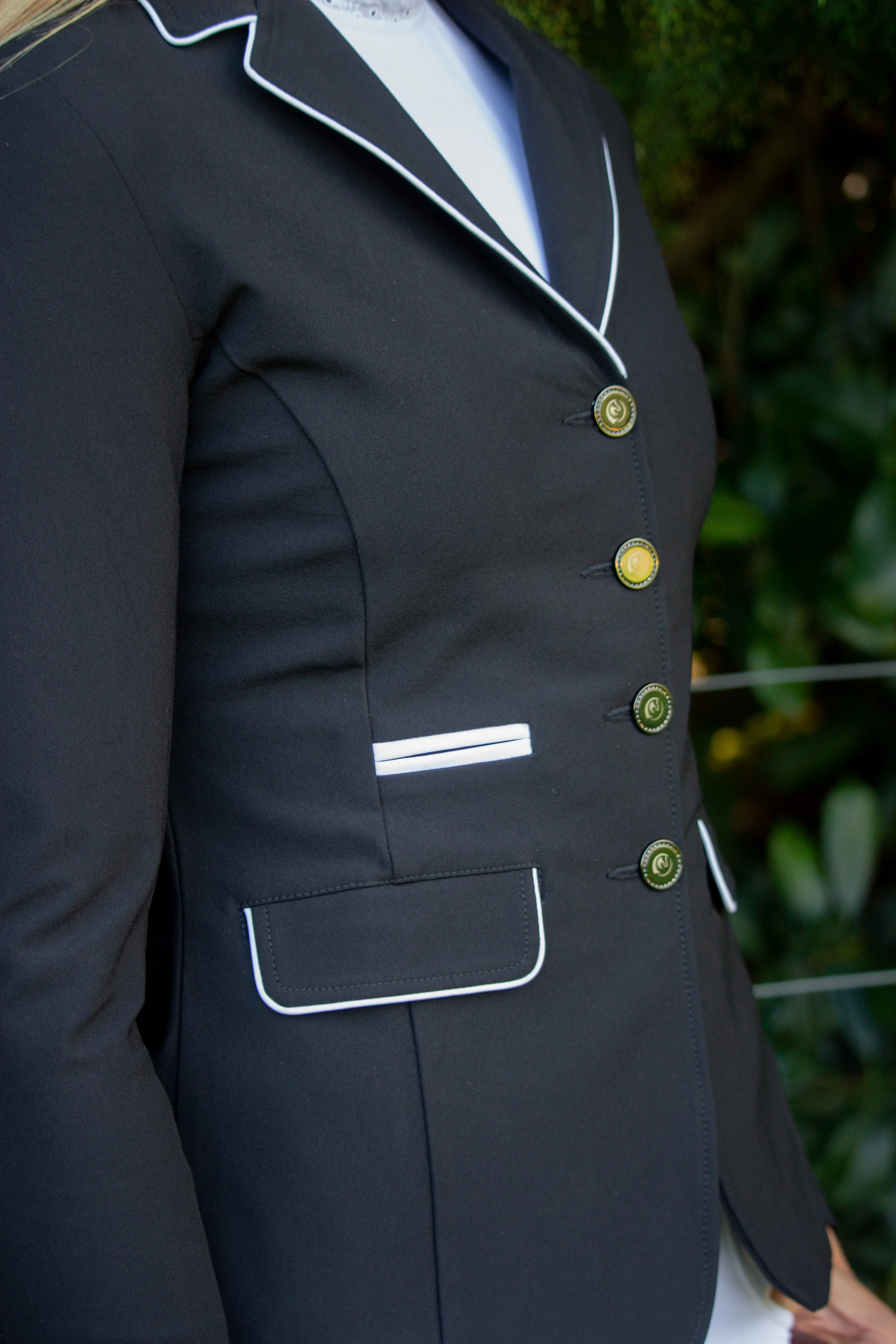 Melinda Super Stretch Show Jacket - Black