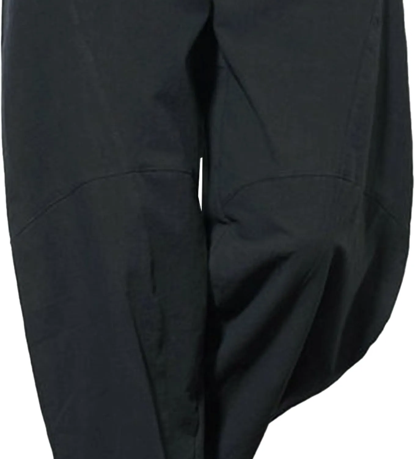 Men's Beach Cotton Linen Pants Summer Lightweight Solid Trousers Casual Elastic Waist Harem Chinos