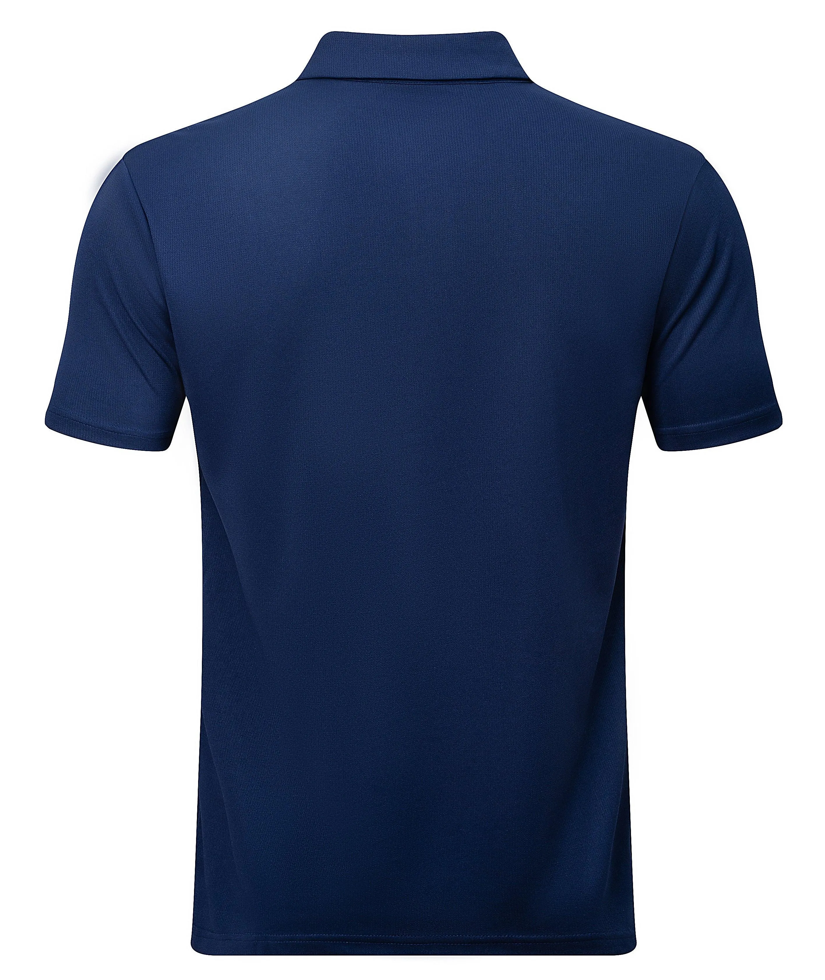 Men's Button Up Casual Dry Fit Golf Polo Shirt-ZPK007843