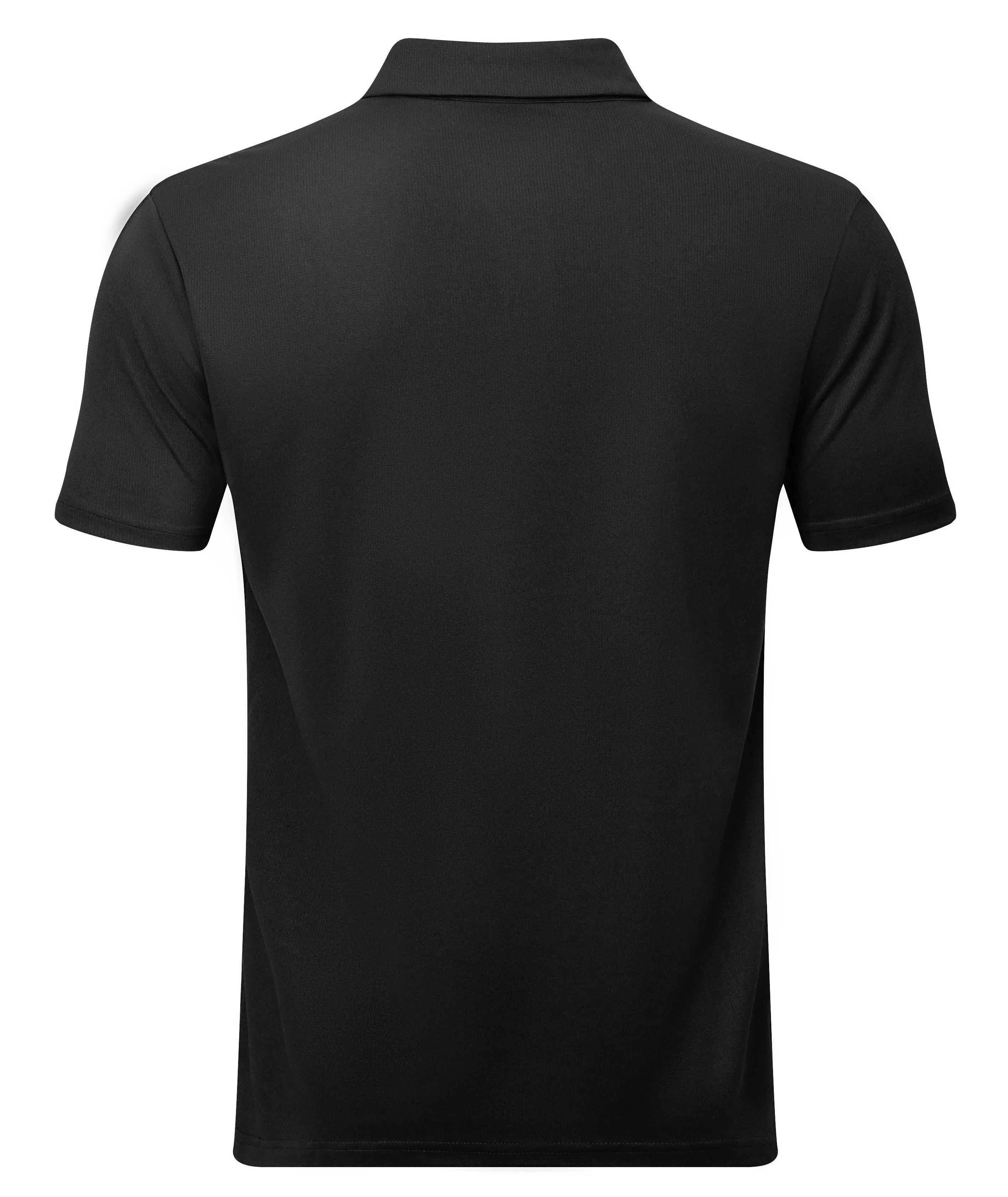 Men's Button Up Casual Dry Fit Golf Polo Shirt-ZPK007843