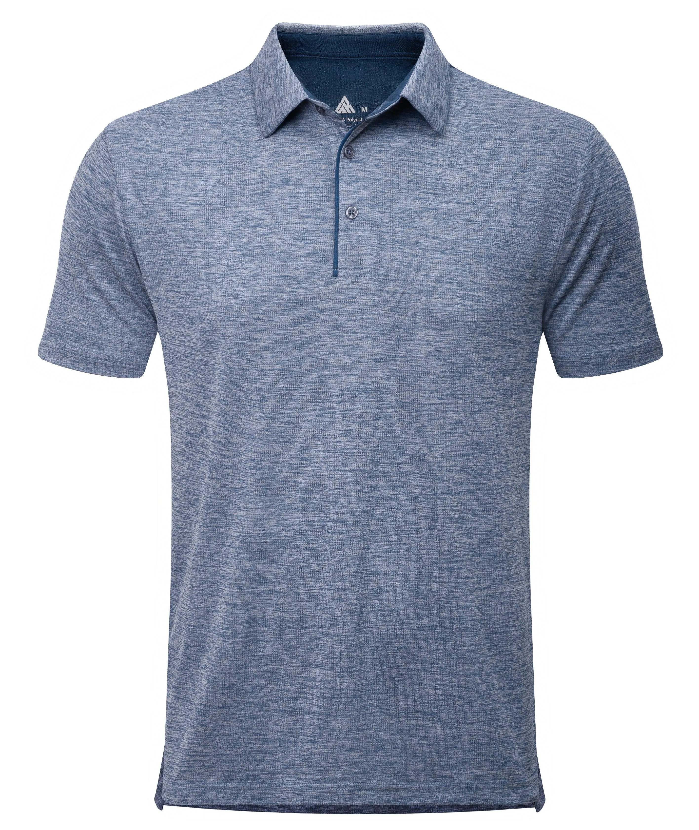 Men's Button Up Casual Dry Fit Golf Polo Shirt-ZPK007843