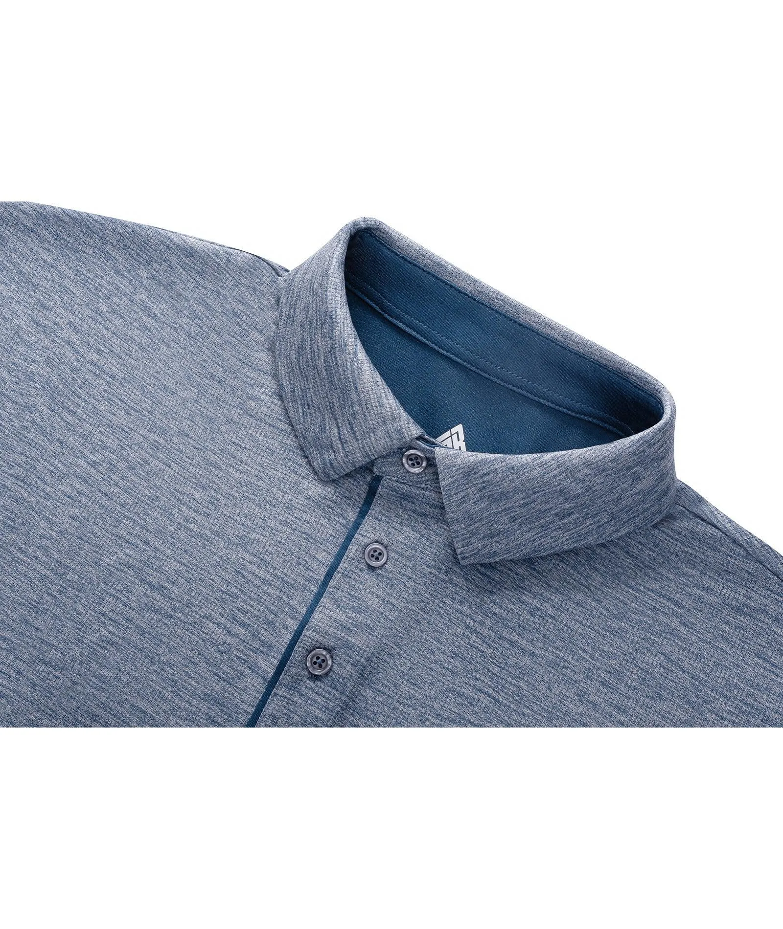 Men's Button Up Casual Dry Fit Golf Polo Shirt-ZPK007843