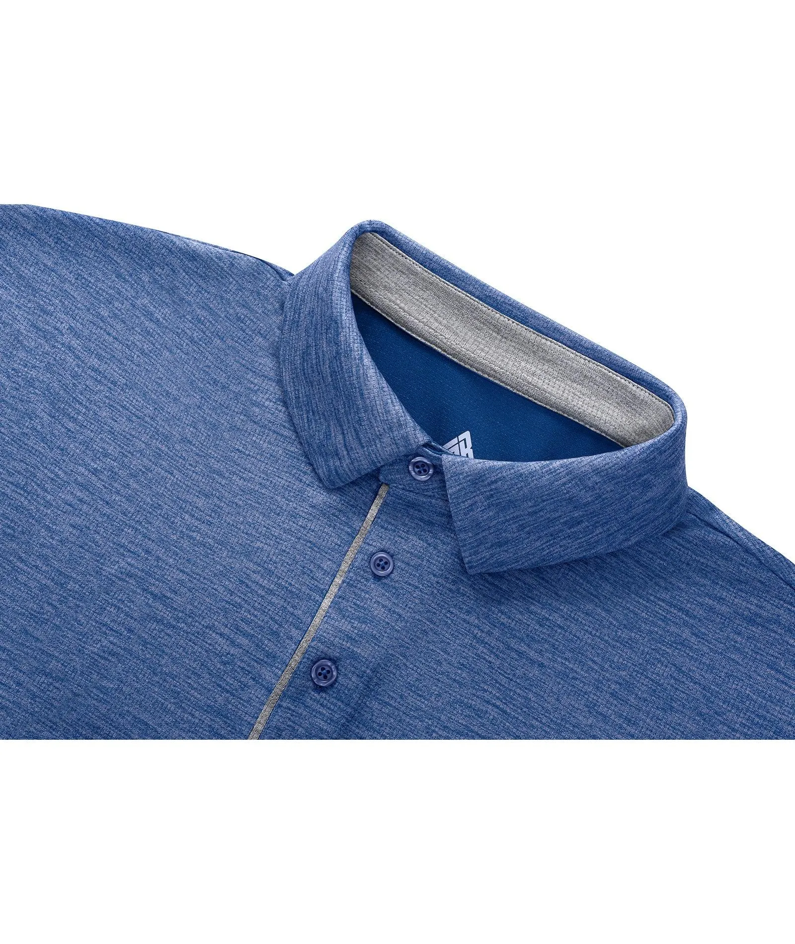 Men's Button Up Casual Dry Fit Golf Polo Shirt-ZPK007843