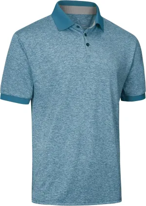 Mio Marino Golf Polo Shirts for Men - Dry Fit - Ultra-Thin Breathable Fabric