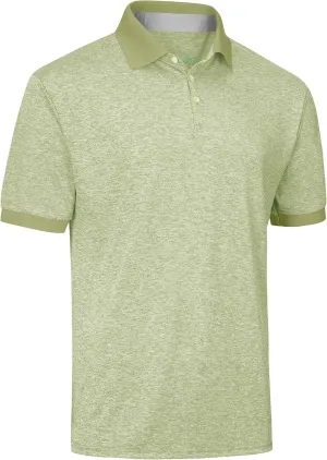 Mio Marino Golf Polo Shirts for Men - Dry Fit - Ultra-Thin Breathable Fabric