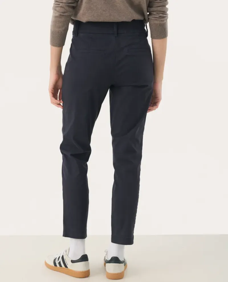 Part Two Soffys Dark Navy Chino Trousers