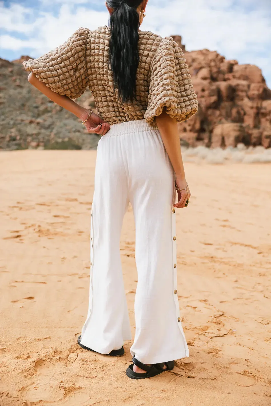 Rhodes Wide Leg Pants - FINAL SALE