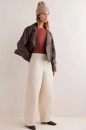 Rylee Chino Trousers - French Oak