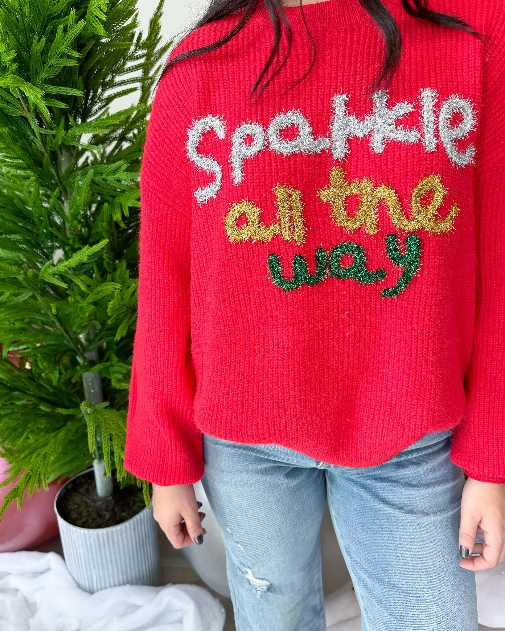 Sparkle All The Way Sweater