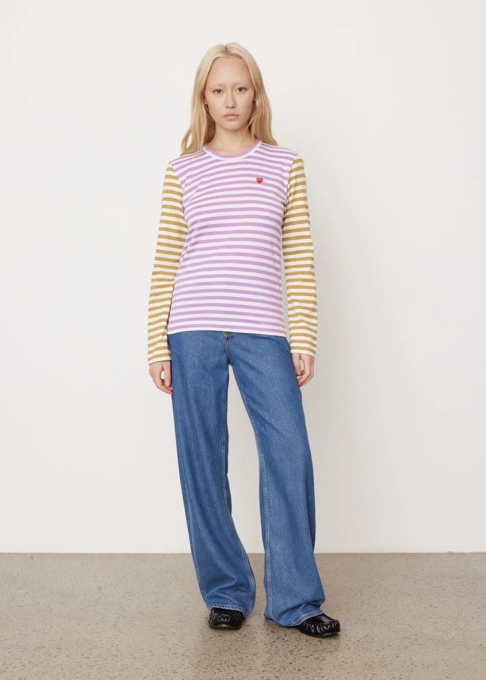 Striped Long Sleeve T-Shirt