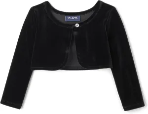 The Children's Place Baby Girls' and Toddler Long Sleeve Shrug Cardigan