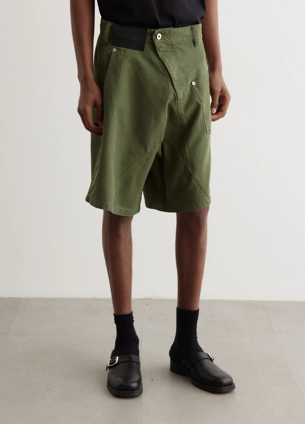Twisted Workwear Shorts