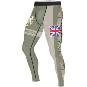 UK Coat of Arms Men's Compression Leggings
