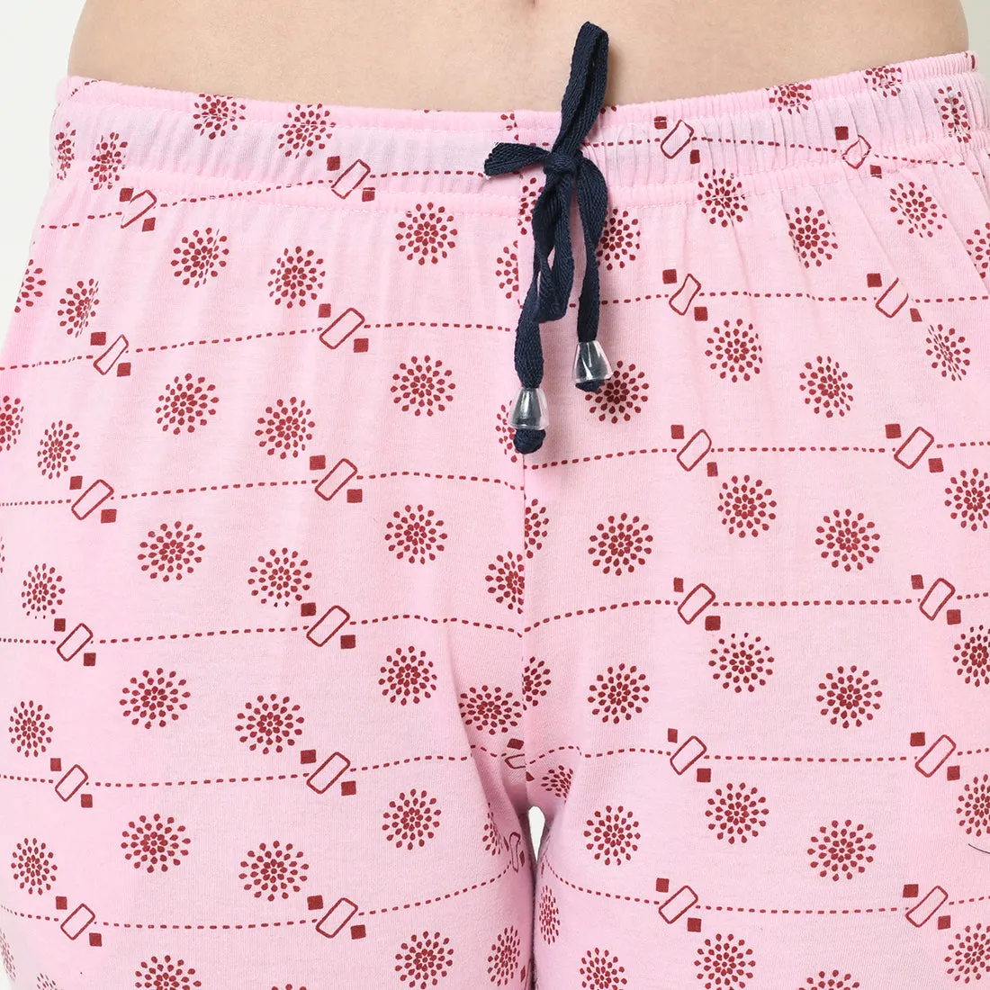 Vimal Jonney Pink Color Shorts For Women
