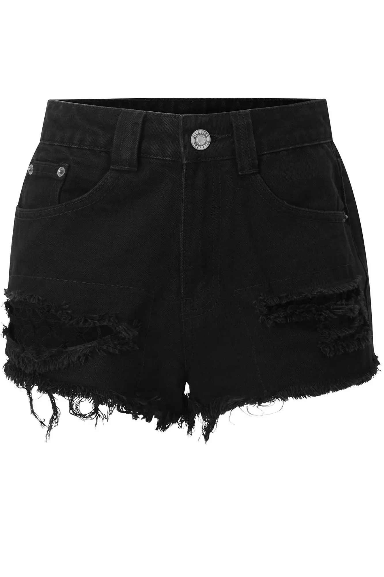 Zoey Denim Shorts [PLUS]